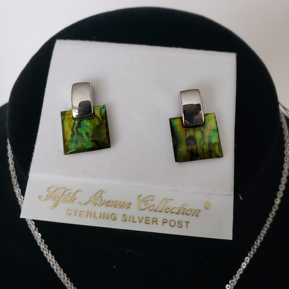 Fifth Avenue Collection Earrings & Necklace Set - Picture 3 of 4